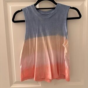 Spiritual Gangster tie dye crop tank